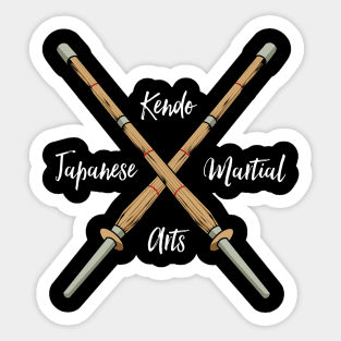 Japanese martial arts - Kendo Sticker